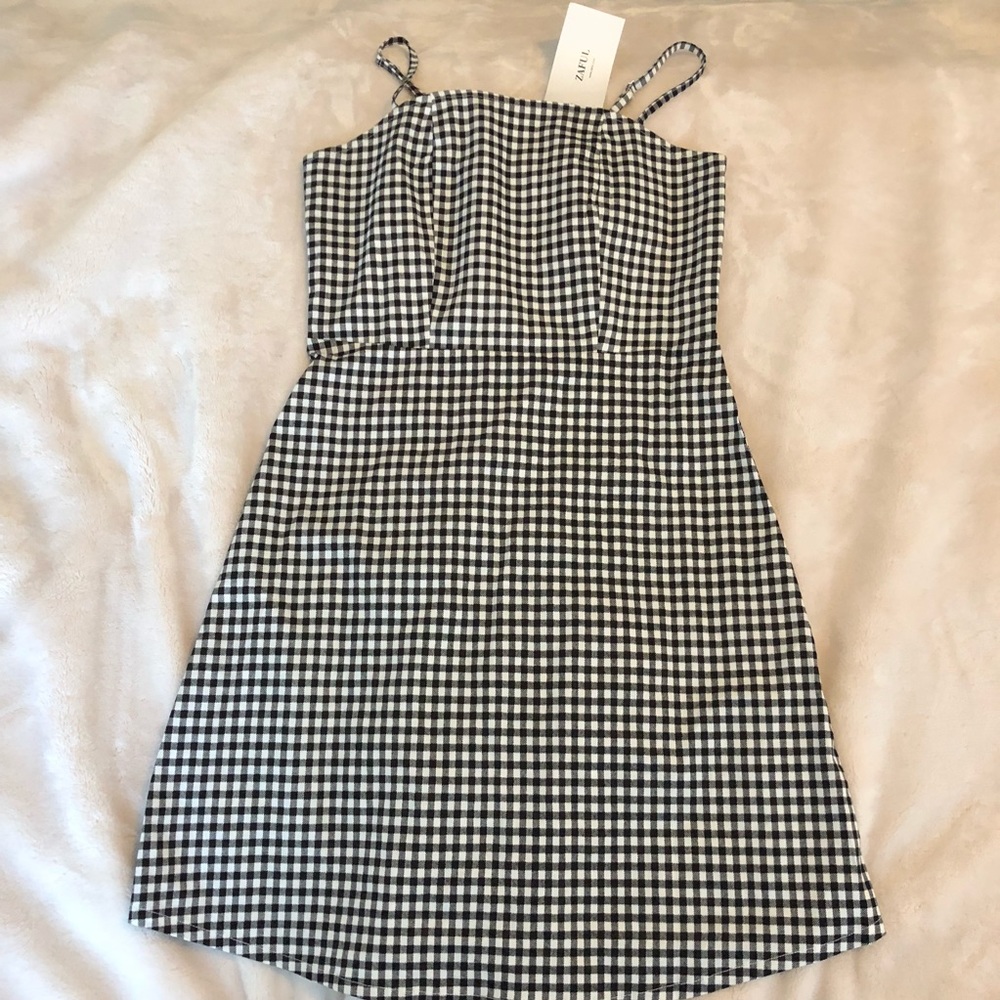 Checkerd dress